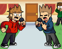 FNF: Eddsworlds Funky Beats 🔥 Play online